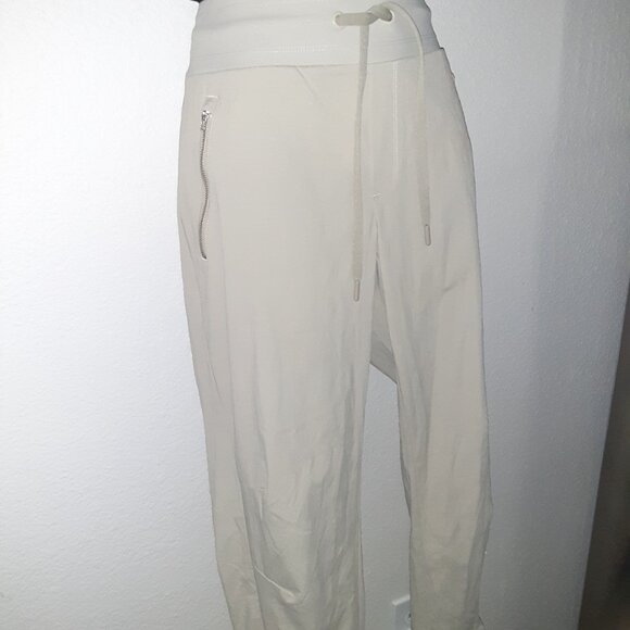 Athleta Trekkie North Jogger *ECRU * Tan / Cream / Beige * New With Tags * Sz 12 - Picture 7 of 9